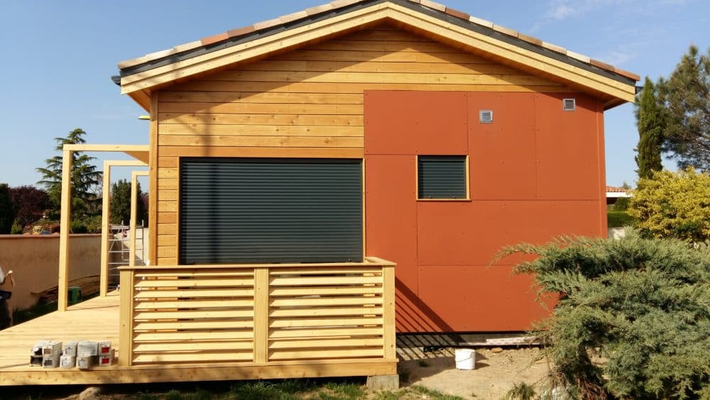 Lodge, Chalet en bois habitable Dakota