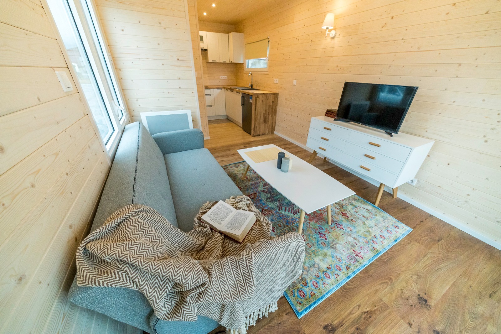 Interieur de studio de jardin Quadrapol