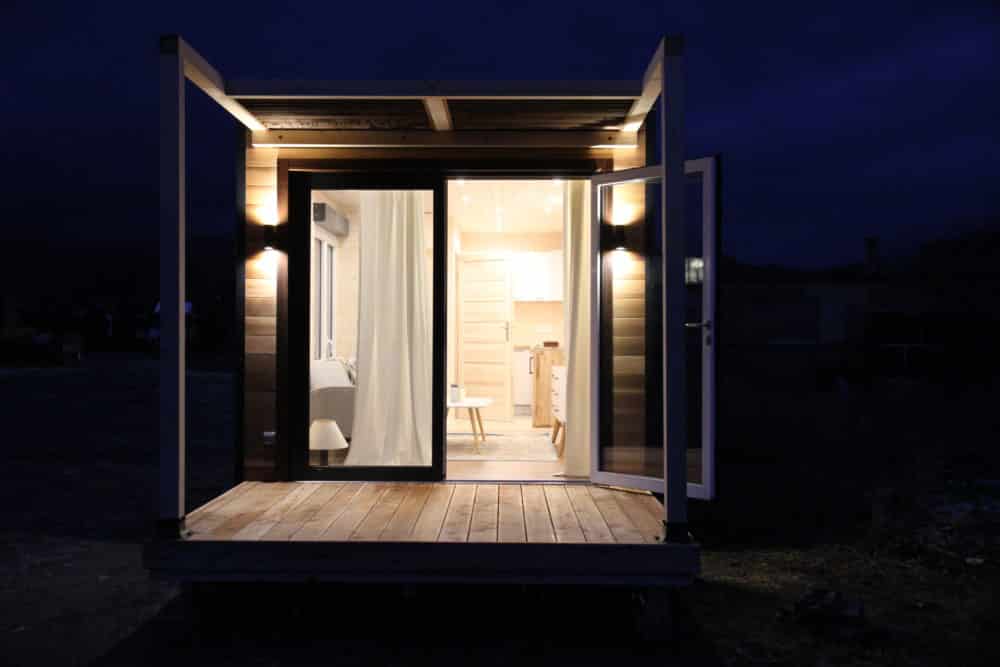 STUDIO DE JARDIN TWENTY LODGE de nuit