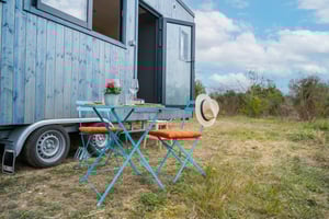 Terrasse Tiny House Quadrapol