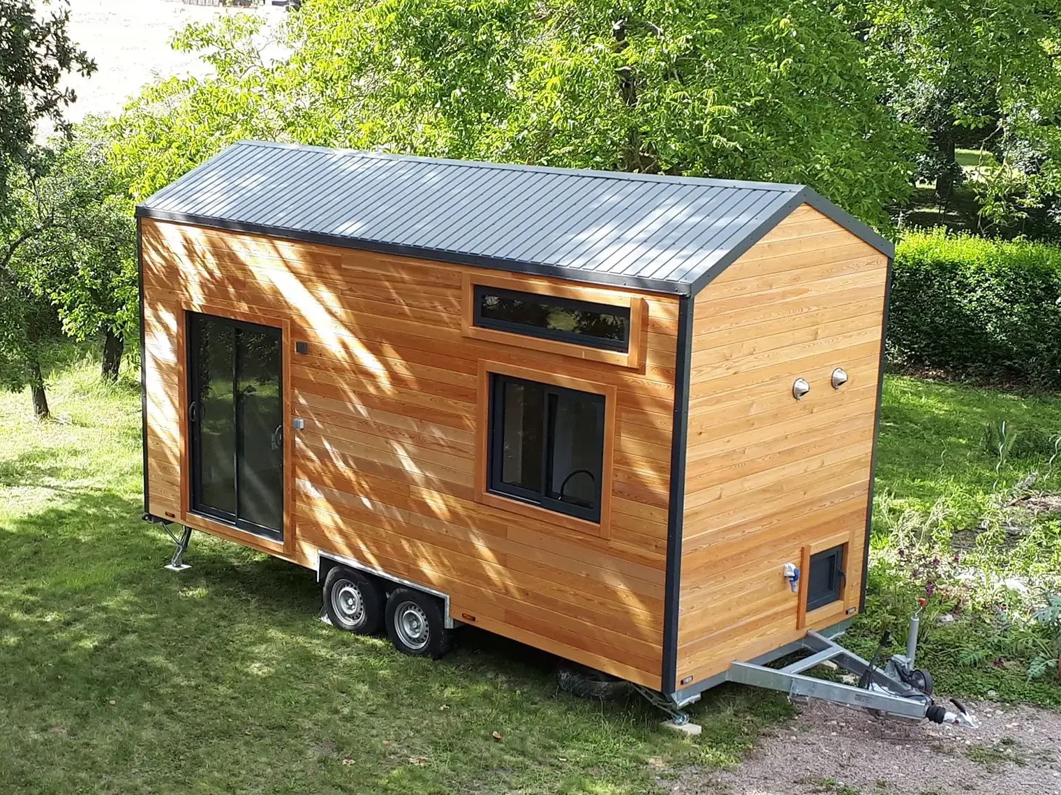 Tiny House Colibri de Quadrapol dans la nature