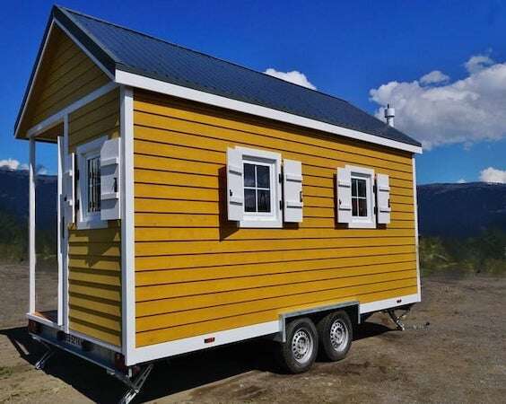 Le boom des Tiny House, petites maisons en bois sur roues image