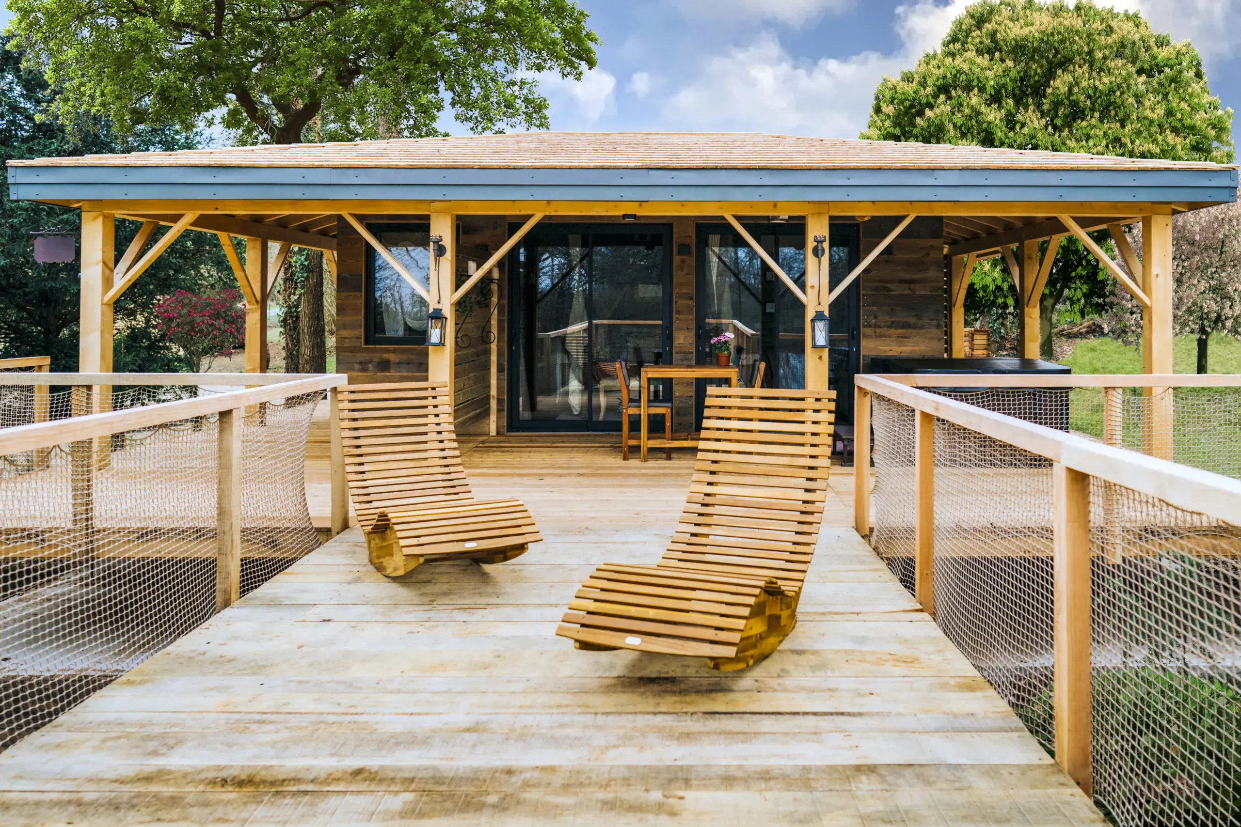 Cabane du Pecheur extérieur terrasse
