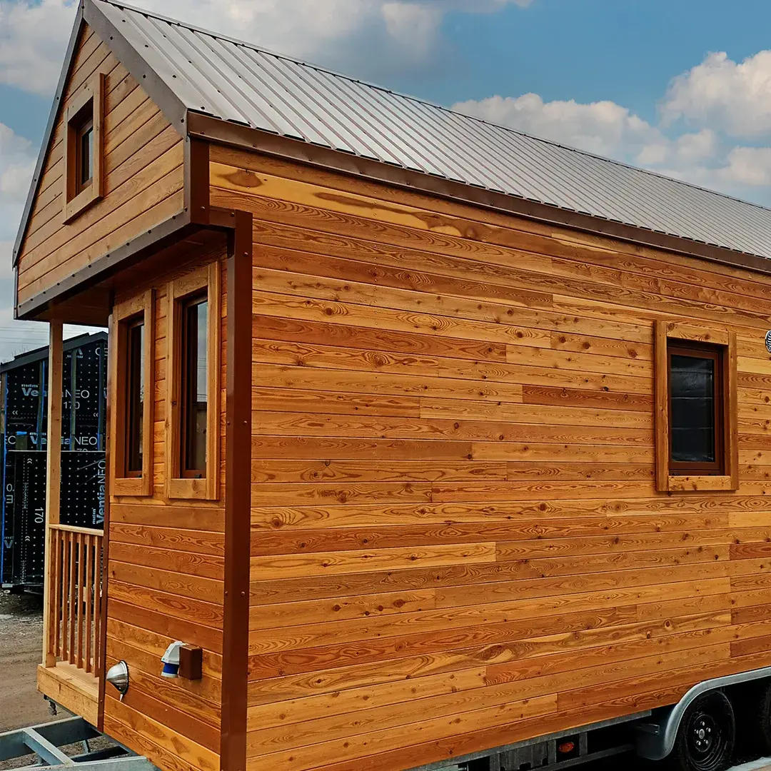 Tiny House Carol terrasse
