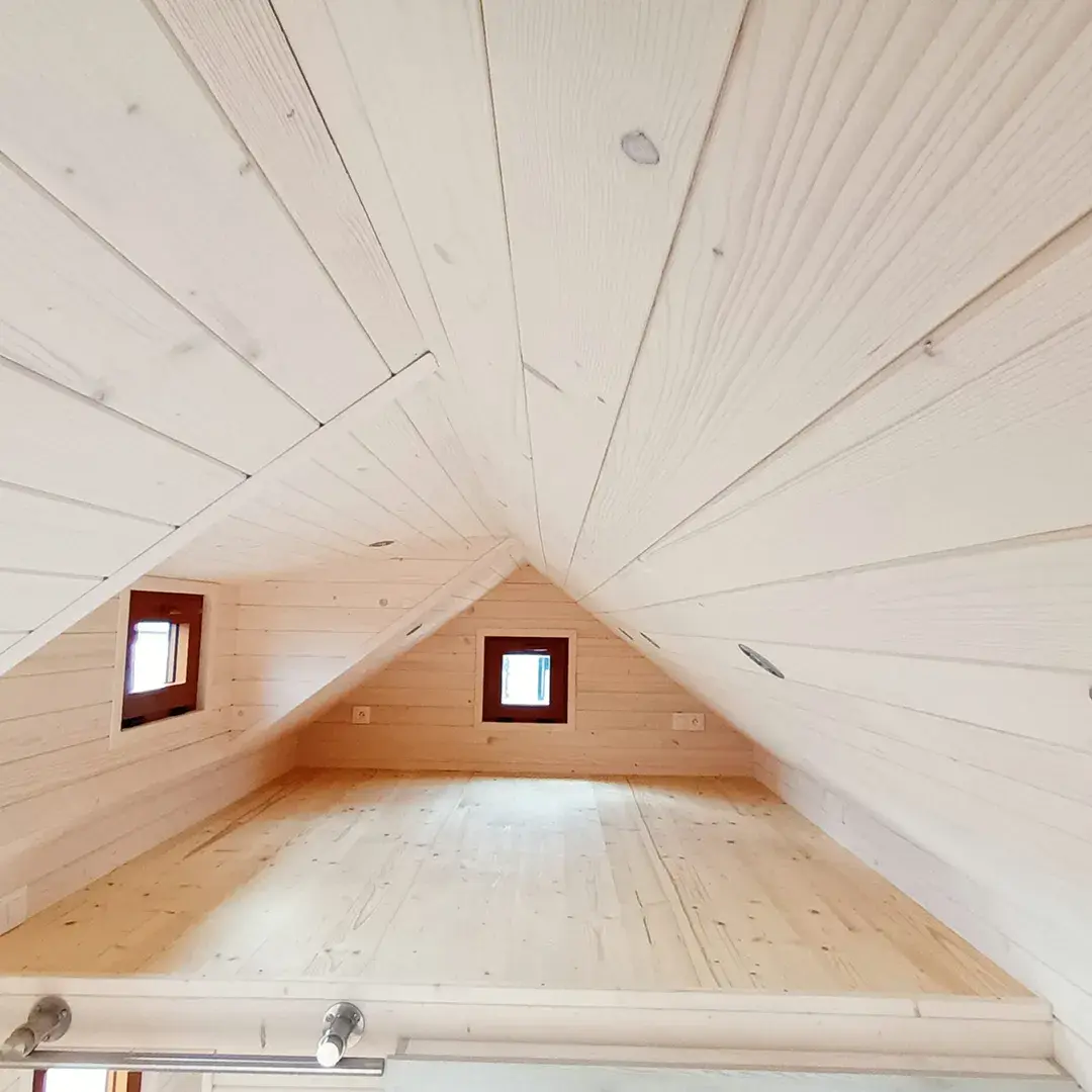 Tiny House Carol vue mezzanine