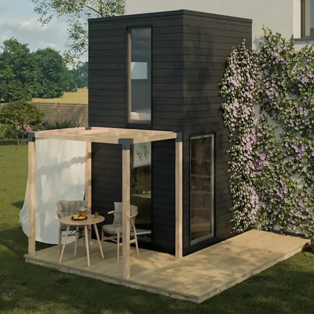 la ruche avec terrasse