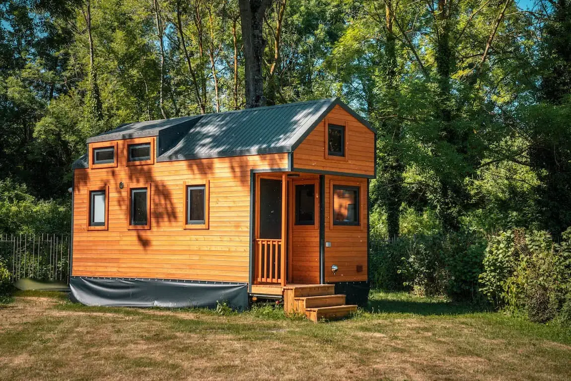 Tiny House Montana dans la forêt
