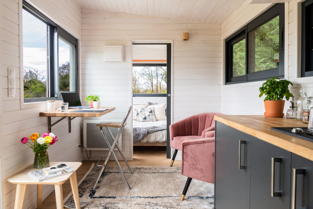 Quadrapol Tiny House Capucine intérieur