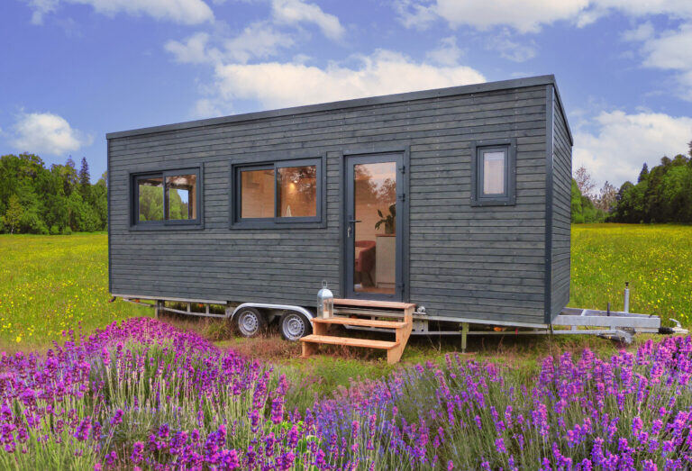 testLa Tiny House avec une chambre en rez-de-chaussée.