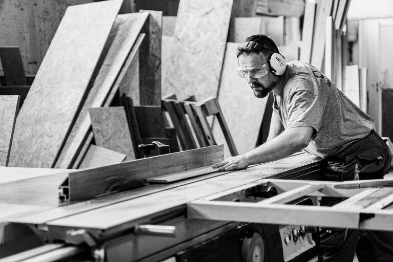 Atelier Tiny House découpe