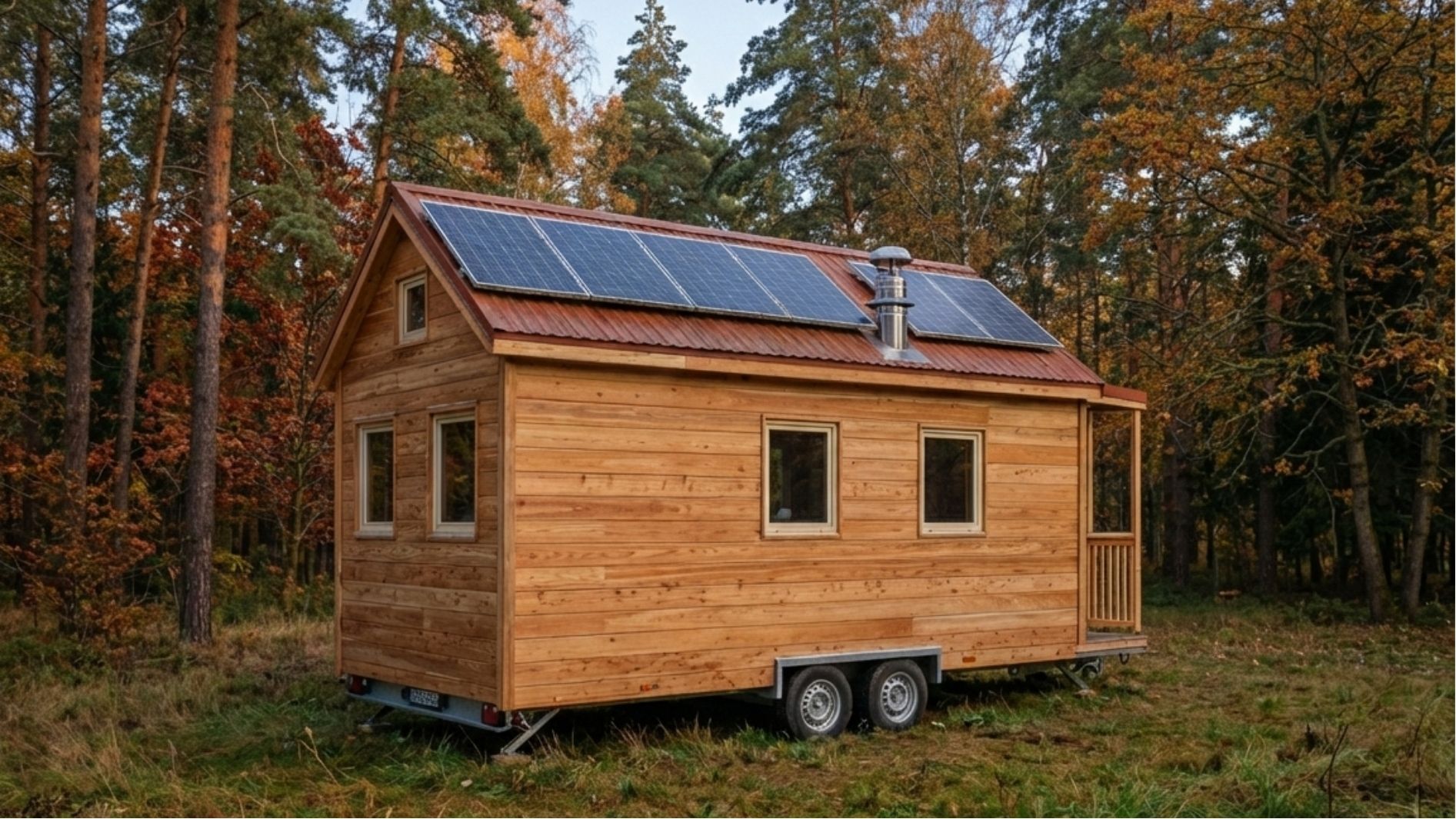 quadrapol tiny house autonomie foret